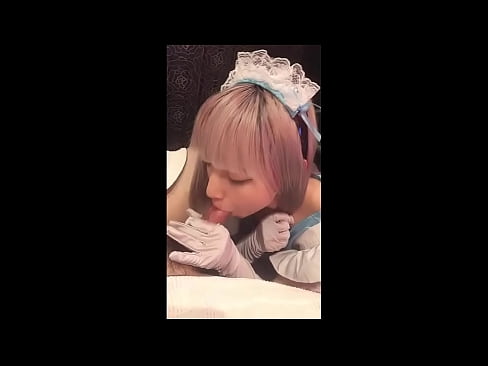 ❤️ Японы шүтээн [маюка], Францын үйлчлэгчийн хувцас, 1-р хэсэг, лосьоноор дарж, хөхрөх ❤️❌ Гэрийн порно манайд ☑